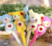 心鑽熊+40幾款動物公仔絨毛筆.結婚禮小物二次進場送客禮開幕周年慶生日贈品批發團購