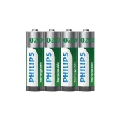 (店+)【Philips 飛利浦】充電電池 3號 4號 低自放 鎳氫電池 高容量 三號電池 AA電池 四號電池 AAA電池