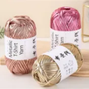 布條線 金屬布條線 手工編織包包線   鉤織拖鞋線  鐳射布條線 銀色線