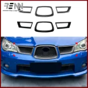 適用於【SUBARU Impreza WRX STI 9代2006-2007】前槓風口水箱罩殼車貼外觀外飾空力套件改裝件