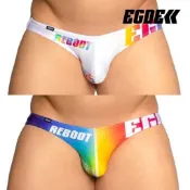 評衣著 正品現貨 EGDE ≪  REBOOT RE RAINBOW 三角內褲 (尺寸 XL.XXL)