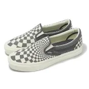 【VANS】休閒鞋 MTE Slip-On Reissue 98 男鞋 女鞋 灰米 帆布 格紋 懶人鞋 情侶鞋(VN000CWAGX8)