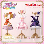 全新現貨 偶像學園 扭蛋 3入 PREMIUM 豪華版 翅膀 飾品架 展示架 星宮莓 神崎美月 百合華 衣架 偶像活動