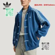 Adidas/阿迪達斯官方正品三葉草男女運動立領時尚夾克外套KT3850