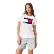 (店+)【TOMMY HILFIGER】Tommy Hilfiger 經典款 國旗大LOGO 女款