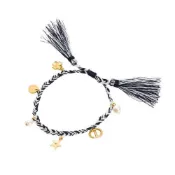 【BreezeOnline 微風精品線上】Dior CD雙色編織手環(星星/花/CD/珍珠)