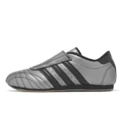 adidas 休閒鞋 Taekwondo W 女鞋 休閒鞋 銀黑 無鞋帶 金屬感 愛迪達 [ACS] JS4024
