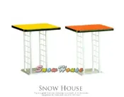 ╭☆雪之屋居家生活館☆╯R820-25/27/29 西餐桌717B(烤銀腳/黑邊/寬60cm)/置物桌/三色可選