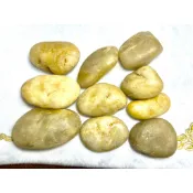 京晏館 ## 天然石英黃玉髓大原礦 十顆一標 批發直購優惠價 台灣現貨 ##