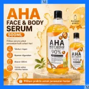 AHA Face & Body Serum Pemutih Badan Wajah Vitamin C MKBT348