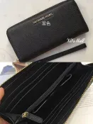 『Marc Jacobs旗艦店』MichaelKorsMK美國代購MK十字紋防刮牛皮經典長夾錢包手拿包全新正品實拍