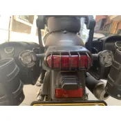 rebel500大燈罩 適用於 Honda 叛軍1100改裝格柵罩  台灣出貨 Rebel 1100T黑色頭燈蓋