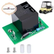 適用於 Club Car DS 和 Precedent 電動高爾夫球車兼容 48 V 動力驅動器 3 繼電器板組件 10