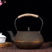 知木屋 免運/開發票 燒水壺 笛音壺 304不鏽鋼熱水壺 鑄鐵茶壺圍爐炭火爐明火加熱專用手工生鐵壺無涂層燒水壺泡茶壺