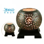 【雅柏園】陶瓷微調薰香座燈｜夜燈 薰香燈