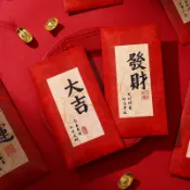 新年紅包2025蛇年中式書法利是封個性創意過年春節拜年通用壓歲包【時尚大衣櫥】