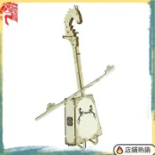 免運 🔥組裝模型🔥 益智拼圖 手作拼圖 學生手工拼裝diy樂器馬頭琴仿真模型兒童木製3d立體拼圖地攤玩具