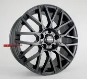 【田中輪胎館】MOMO CORSE 義大利鋁圈 新款樣式 RS01 17吋 5X112 車系適用 平光黑 (庫存出清