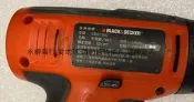二手美國百工Black & Decker 12V CDC1200 電動起子(外接電源可以運轉歡迎自取狀況如圖當銷帳零件品