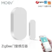 常鴻萬貨行 涂鴉ZigBee智能門磁傳感器app控制門窗感應器門磁報警探測器