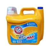 (店+)【Star 星】ARM & HAMMER 強效濃縮洗衣精添加小蘇打粉 5.91公升 / 200蓋次