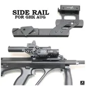 【KUI】SAMOON沙漠龍 GHK AUG 專用側鏡軌 T6航空鋁製~43710