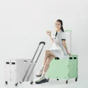 (店+)CGW萬向四輪折疊購物車升級杯架平拉75L手推車(收納車/露營車/買菜車 /菜籃車 /收納箱 /手拉車 /置物車)