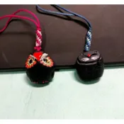 貓咪貓頭鷹石頭澎湖玄武岩吊飾