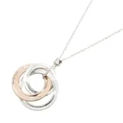 【DOKODEMO】【二手】蒂芙尼 (Tiffany & Co.) 1837 環環相扣項鍊，頸圍 44 厘米，925 純銀