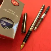 [筆來筆趣Pen101] 德國🇩🇪Elysée 愛禮24K黑金圖案EF鋼筆附墨水