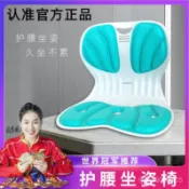 靠墊 減壓舒適護脊坐墊/椅墊 護脊椅 正脊坐墊 成人學生款[官方正品]韓國 坐墊坐姿矯正器護腰防駝背防低頭透氣久坐不纍