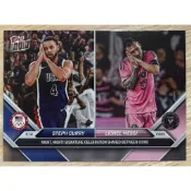 NBA X 美足 球員卡 2024 Topps Now #128 CURRY X MESSI “Night Night“