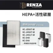 適用Sharp夏普KC-JD50T JH50T JH51T J50 H50 KI-GS50 LS50 E50 濾網 濾芯