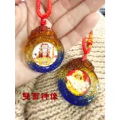 ~現貨~白沙屯媽祖仿琉璃項鍊★★山邊媽祖★★結緣品