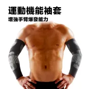 【titan】太肯運動 運動機能袖套一雙【黑】｜中職球星 好評推薦｜棒球羽球裝備｜適球類運動、划船獨木舟 ｜官方旗艦店