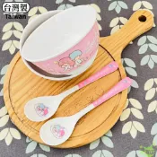 正品授權 台灣製 雙子星 可愛餐碗 美耐皿碗