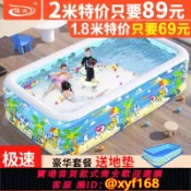 輝煌匯購 {可打統編 保固一年}諾澳嬰兒童充氣游泳池家庭超大型海洋球池加厚家用大號成人戲水池