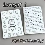 【ML嚴選】白色自嘲小熊紙袋 像素熊 爪印熊 小紙袋 小卡打包 平口袋 包裝材料 小禮物袋