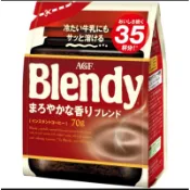 『 AGF Blendy 柔香即溶咖啡補充包 (70g) 』