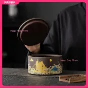 高檔紫砂茶葉罐 復古普洱儲茶罐 陶瓷密封存茶罐 送禮專用茶倉 tb2