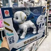 機器貓玩具2025新款兒童陪伴機器人電動機器狗ai互動機械貓智能