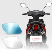 (店+)【XILLA】獨家新品 YAMAHA JOG 125 專用 超視野廣角後照鏡片 後照鏡 後視鏡 廣角鏡 曲面 藍光