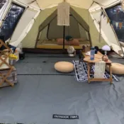 OUTDOOR TRIBE訂製snowpeak 671客廳區/寢室區地墊