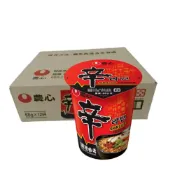 (店+)【NONG SHIM 農心】辛香菇味拉麵（杯麵） 辛拉麵 12杯入〈整箱〉