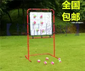 全球選品1館 生活百貨 【精品棒球青少年/兒童棒球訓練九宮格 粘靶球 飛鏢靶 親子玩具