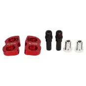 【Lixada】1Pair折疊自行車V剎加長轉換座14轉16 18 406 451輪組紅色
