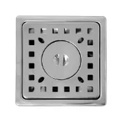 (店+)【蝴蝶衛浴】阿水師 10x10cm 兩用排水地排 台灣製造.洗衣機排水管用落水頭.地板排水.地排.落水頭
