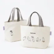 代購 MOOMIN 嚕嚕米午餐 帆布便當袋 帆布手提袋 午餐袋 微波餐盒 便當盒 保鮮盒 姆明 環保袋  skater
