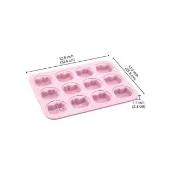 【Chefmade 學廚】Hello kitty正版12連餅乾蛋糕模(KT7042凱蒂貓烘焙烤盤)
