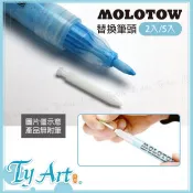 ●同央美術網購 德國 MOLOTOW 留白筆頭 2入/5入 替換筆頭1mm/2mm/4mm 德國製 【僅販售筆頭無筆】
